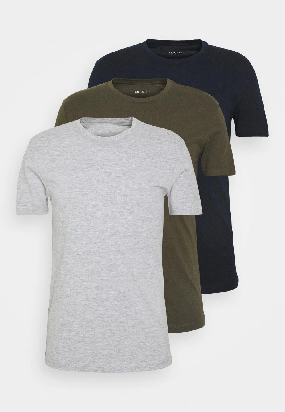 Sortie 👍 Pier One 3 PACK - T-shirt basique qualité absolue t-shirts & polos col rond homme 😍 14 Sortie 👍 Pier One 3 PACK - T-shirt basique qualité absolue t-shirts & polos col rond homme 😍 – Image 12