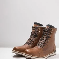 Remise ✨ Bon Rapport Coût-Efficacité Pier One Bottines à lacets bottes rond homme 🛒 -Pier One Soldes Magasin 0120634874be4fe6b089652e5af4af5b