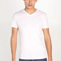 De gros 👏 Pier One 3 PACK - T-shirt basique qualité absolue t-shirts & polos col en v homme 🛒 -Pier One Soldes Magasin 012538833867414da7ceed86fccc8dc8