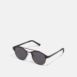 Remise 🔔 Pier One Prix Raisonnable UNISEX - Lunettes de soleil - black ronde 🛒