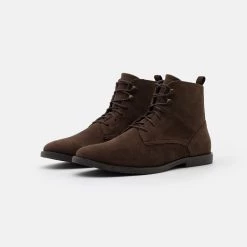 Nouveau ✨ Pier One Faible Prix Bottines à lacets bottes rond homme 🌟 -Pier One Soldes Magasin 07f7c4d803184b7583acdb7de6c6eb4f