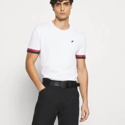 Budget 🌟 Pier One Meilleure qualité T-shirt imprimé t-shirts col rond homme 🌟