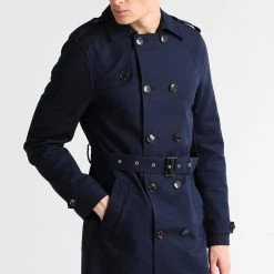 Remise 🧨 Pier One Trench Vendre-Réclame manteaux boutons homme 🎁