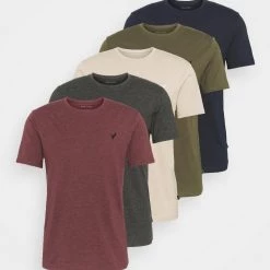 Vente flash ⭐ Pier One 5 PACK - T-shirt basique Qualité Garantie t-shirts col rond homme 🔔 20 Vente flash ⭐ Pier One 5 PACK - T-shirt basique Qualité Garantie t-shirts col rond homme 🔔 -Pier One Soldes Magasin 0f912bddd05048f8b5cda3d15e55e149 1