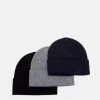 Grosses soldes ✔️ Pier One 3 PACK UNISEX - Bonnet Prix Malin casquettes, chapeaux et bonnets couleur unie 🎉 -Pier One Soldes Magasin 153a74237c8540a3b5840ea6baf99d8c