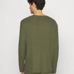 Meilleure vente 😍 Prix Cassé Pier One RIBBED LOUNGE TOP - Haut de pyjama pyjamas col rond homme ✔️ -Pier One Soldes Magasin 1571e61aa911464fa48753330ebc13a0