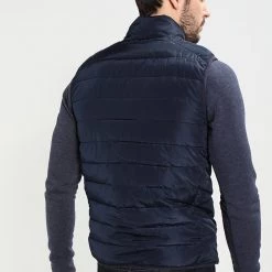 Vente flash 👏 Pier One Authentique 100% Veste sans manches vestes col doubl&eacute; homme 🧨 -Pier One Soldes Magasin 1649f2a7188f4852bbf8c88b9eca1e50