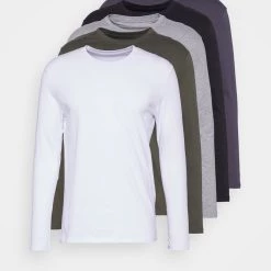 Promo 🌟 Pier One 5 PACK - T-shirt à manches longues Prix Exclusifs t-shirts col rond homme 🎉 23 Promo 🌟 Pier One 5 PACK - T-shirt à manches longues Prix Exclusifs t-shirts col rond homme 🎉 -Pier One Soldes Magasin 1811e4e1633c4594abae2f43c4e4d170 1