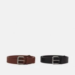 Le moins cher ⌛ Pier One Prix Discount UNISEX 2 PACK - Ceinture ceintures boucle ardillon ⌛