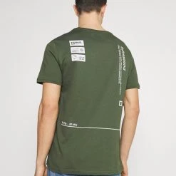 Meilleur prix 🛒 Pier One Qualité garantie 100% T-shirt imprimé t-shirts col rond homme 🎁 -Pier One Soldes Magasin 21fcea8ad4614ee09d572bc3a420d293