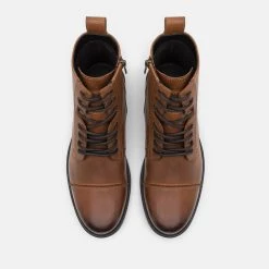 Nouveau ❤️ Pier One LEATHER - Bottines à lacets Prix Exclusifs bottes rond homme 🌟 -Pier One Soldes Magasin 2c34cf37086b41ac9ae11da83bd7575c