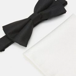 Meilleure vente ❤️ Pier One Garantie De Qualité 100% SET - Noeud papillon pochettes de costume couleur unie homme ⌛ -Pier One Soldes Magasin 355357e3a13048fd9dc4f2b2d0e5b0dc