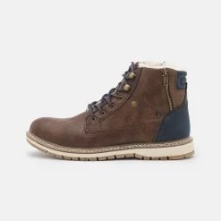 Nouveau 🛒 Pier One Prix d’Amis Bottines à lacets bottes rond homme 😍