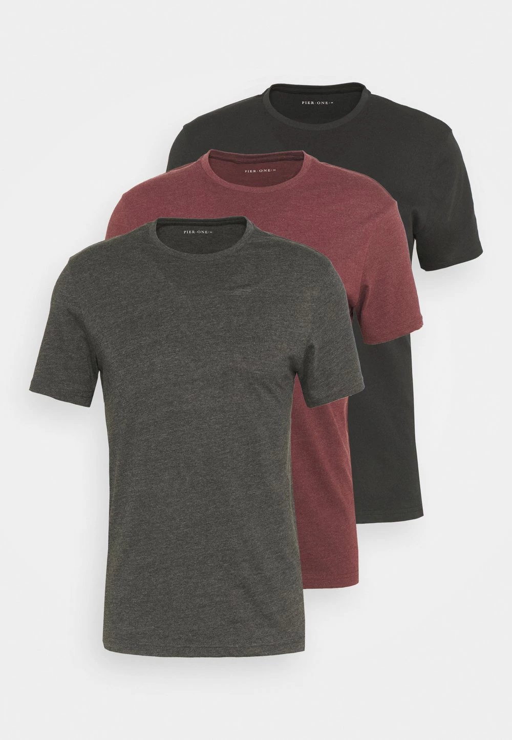 Sortie 👍 Pier One 3 PACK - T-shirt basique qualité absolue t-shirts & polos col rond homme 😍 12 Sortie 👍 Pier One 3 PACK - T-shirt basique qualité absolue t-shirts & polos col rond homme 😍 – Image 10