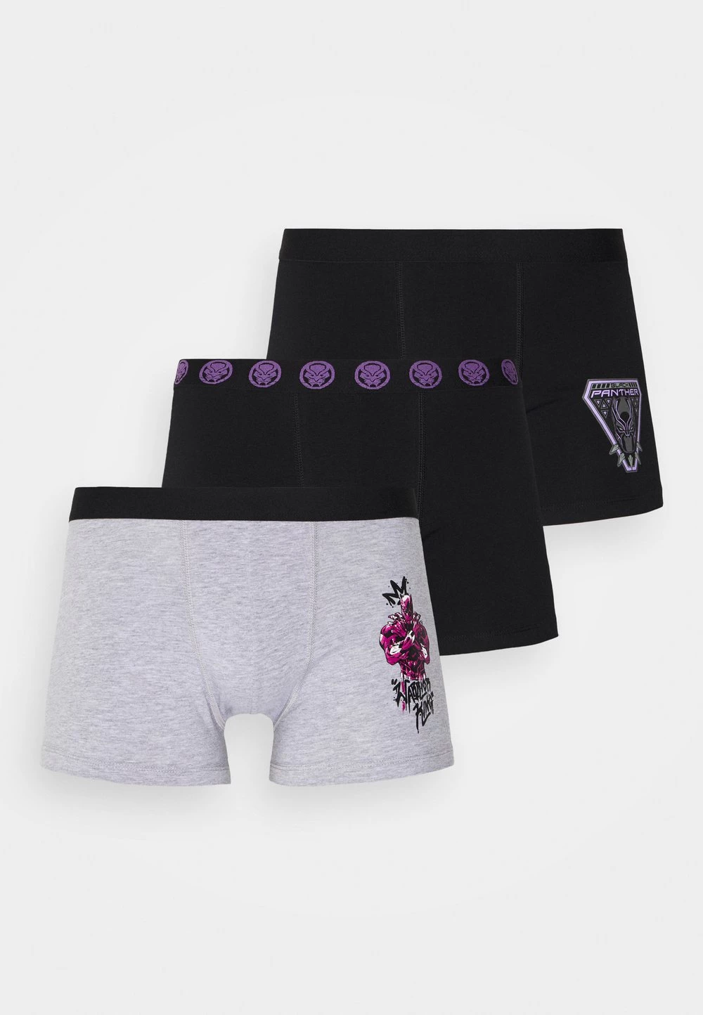 Promo đ Assurance De lâAuthenticitĂ© Pier One MARVEL BLACK PANTHER 3 PACK - Shorty sous-vĂȘtements normale homme âïž 7 Promo đ Assurance De lâAuthenticitĂ© Pier One MARVEL BLACK PANTHER 3 PACK - Shorty sous-vĂȘtements normale homme âïž â Image 5