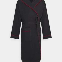 Nouveau 🛒 Pier One Peignoir Prix Sympa sous-vêtements & chaussettes capuche homme 😍