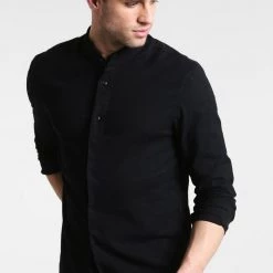 Meilleure vente 🤩 Promos Pier One Chemise chemises col mao homme 🎁