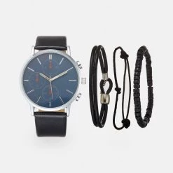 Sortie 😍 Prix Sacrifiés Pier One SET - Montre montres et bijoux boucle ardillon homme ✨ -Pier One Soldes Magasin 50b02cec6dfb4a2bb76d2b50096f8160