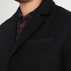 Top 10 🧨 Pier One excellente qualité Manteau classique manteaux col revers homme 😍 -Pier One Soldes Magasin 59127d4804044eda962154176f37c197