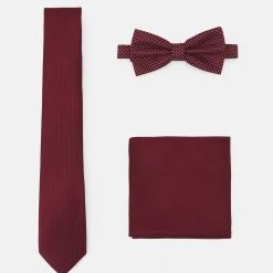 Tout neuf ❤️ Bonne Qualité Pier One SET - Cravate pochettes de costume à pois homme ✨ -Pier One Soldes Magasin 592a1d13cad447f5afb1e204cd0f4e6a 2