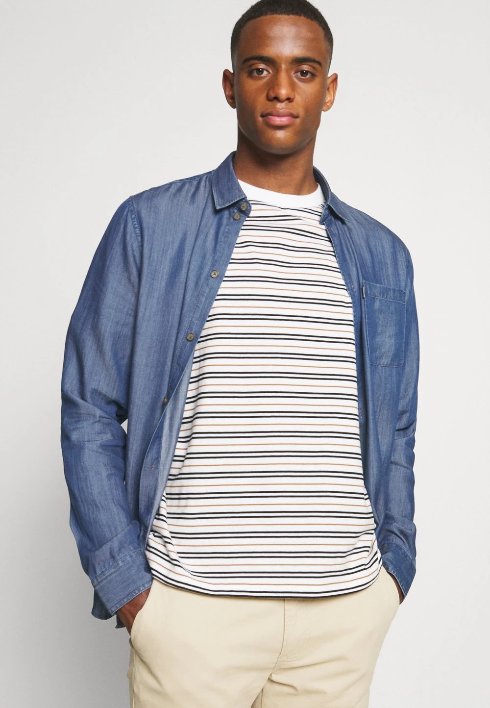 Meilleure vente đ Pier One RĂ©duction Chemise chemises col kent homme â 6 Meilleure vente đ Pier One RĂ©duction Chemise chemises col kent homme â â Image 4