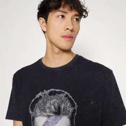 Vente flash 👍 Haute Qualité Pier One BOWIE TEE - T-shirt imprimé t-shirts col rond homme 😀 -Pier One Soldes Magasin 5fd7666ea0cc46c1bda7b852ac02de30