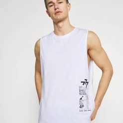 Remise 🎁 Prix Acceptable Pier One Débardeur t-shirts col rond homme 🎉