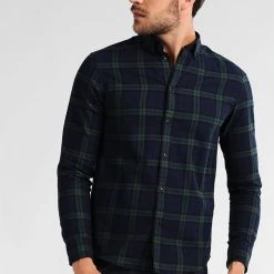 Remise 😀 Se Vend Bas Prix Pier One Chemise chemises col à boutons homme 😀