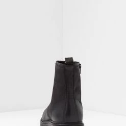 Tout neuf 🌟 Pier One LEATHER - Bottines à lacets Haute Qualité bottes rond homme 👍 -Pier One Soldes Magasin 67ea390d700d4fe88ca0ac164927525f