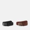 Meilleure affaire 🔔 Petit Prix Pier One 2 PACK - Ceinture ceintures boucle ardillon homme 🔔 -Pier One Soldes Magasin 72b9820239a34c4ca7dc21bff11f73ac