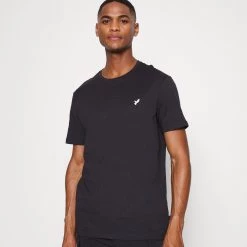 Grosses soldes 🤩 Pier One En Remise 2 PACK - T-shirt basique t-shirts col rond homme ❤️