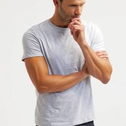 Sortie 🌟 Remise En Ligne Pier One T-shirt basique t-shirts col rond homme 🤩