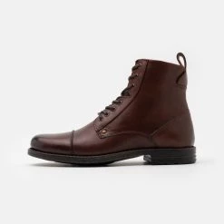 Grosses soldes 🤩 Prix Gelé Pier One Bottines à lacets boots et bottes rond homme ❤️ -Pier One Soldes Magasin 7e6baf8908ef44faba80eb63d4234e66