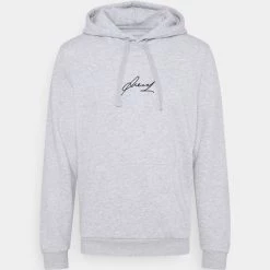 Budget ✔️ Pier One SCRIPT HOODIE - Sweat à capuche Prix Gelé sweats & hoodies homme 😍