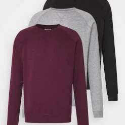 Budget 👍 Pier One 3 PACK - Sweatshirt Qualité Supérieure pulls et gilets col rond homme 😀 -Pier One Soldes Magasin 821baf19d3fa4e8d90ae47bb097c8d40