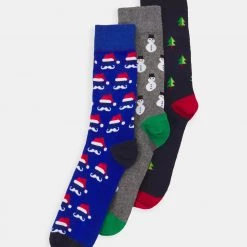 Vente flash ⭐ Pier One XMAS GIFT BOX 3 PACK - Chaussettes Prix Discount sous-vêtements & chaussettes rayures homme 👏 -Pier One Soldes Magasin 827c827df1f24ebbb8b753a133b1455f 1