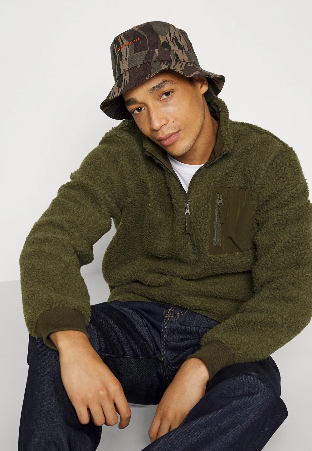 Meilleure affaire đ€© Pier One Sweat polaire Haute QualitĂ© sweats & hoodies col camionneur homme â 6 Meilleure affaire đ€© Pier One Sweat polaire Haute QualitĂ© sweats & hoodies col camionneur homme â â Image 4