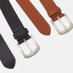 Sortie ❤️ Pier One LEATHER 2 PACK - Ceinture Prix Exclusifs ceintures boucle ardillon homme 😍 -Pier One Soldes Magasin 83e445ece2bb42c5a314d3f1ef80783a
