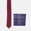 Budget 👏 Discount En Ligne Pier One SET - Cravate pochettes de costume carreaux homme 🧨