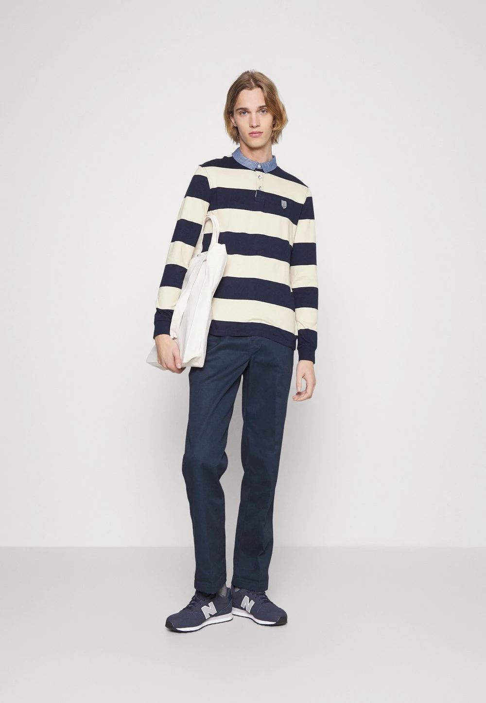 Coupon ⭐ Pier One Polo - dark blue/mottled beige Prix Sympa t-shirts & polos col polo homme 👍 4 Coupon ⭐ Pier One Polo - dark blue/mottled beige Prix Sympa t-shirts & polos col polo homme 👍 – Image 2