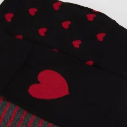 De gros 🔥 Pier One excellente qualité VALENTINES 3 PACK - Chaussettes sous-vêtements rayures homme 👍 -Pier One Soldes Magasin 8be4eb730df443b4ae1e1ce208f29295