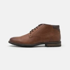 Vente flash ✨ Prix Distinctifs Pier One Chaussures à lacets derbies et richelieus rond homme ⌛