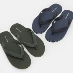 Promo ⭐ Pier One En promotion 2 PACK - Tongs sandales et tongs ouvert homme 🌟 -Pier One Soldes Magasin 98c68cd56e3c4bfc9f377cae2c05aed5