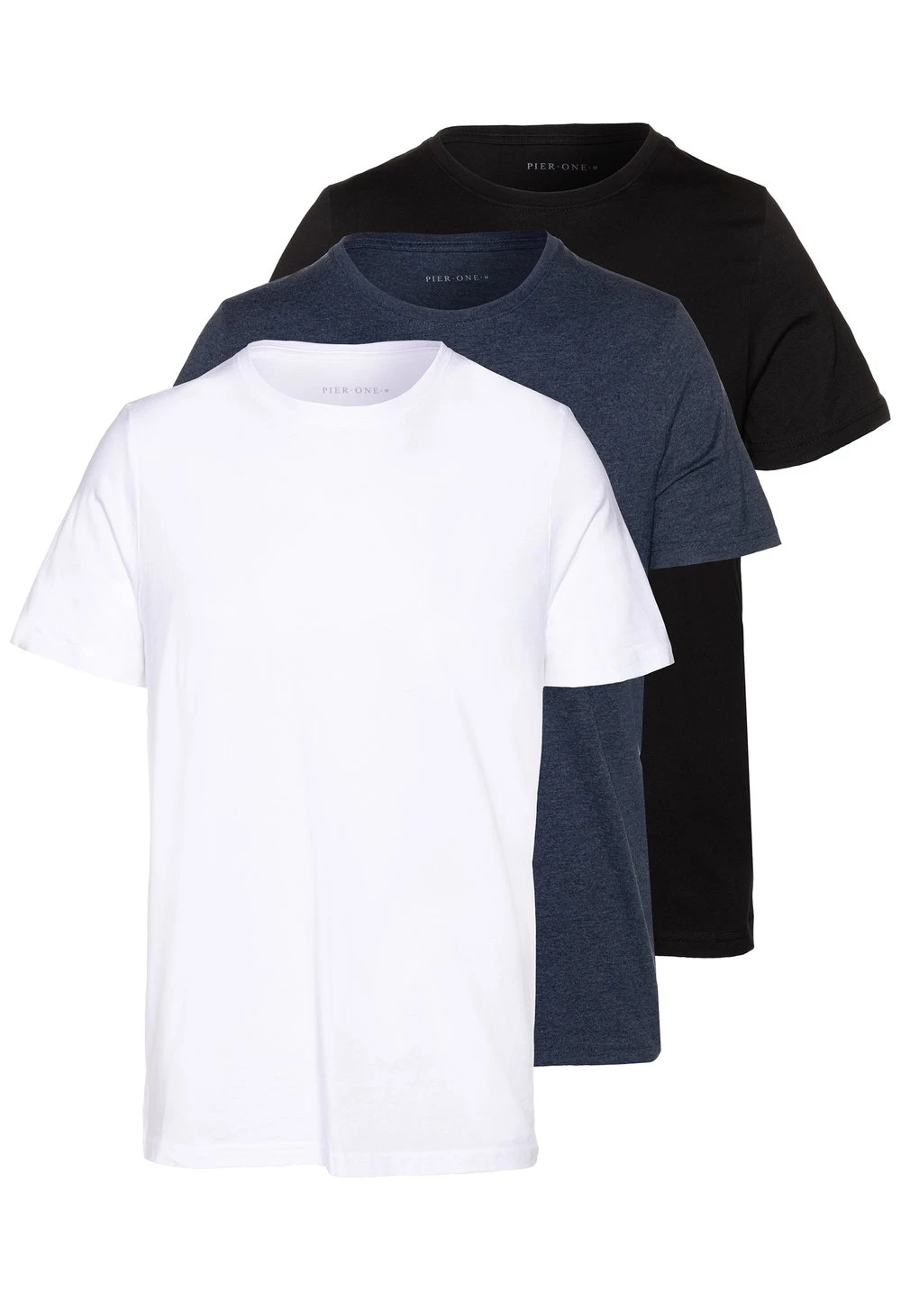 Meilleure affaire 🎁 Prix Préférentiel Pier One 3 PACK - T-shirt basique t-shirts col rond homme 🤩 14 Meilleure affaire 🎁 Prix Préférentiel Pier One 3 PACK - T-shirt basique t-shirts col rond homme 🤩 – Image 12