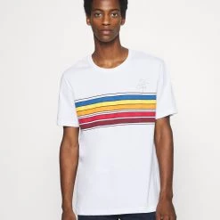 De gros 👏 Pier One Première Qualité T-shirt imprimé t-shirts col rond homme 🌟