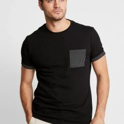 Meilleur prix 🛒 Pier One T-shirt imprimé Meilleure qualité t-shirts & polos col rond homme 🎁