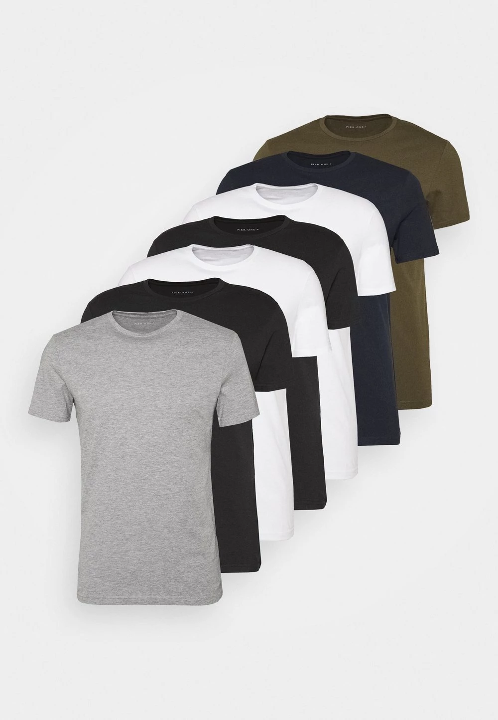 Sortie ❤️ Pier One Prix Gelé 7 PACK - T-shirt basique t-shirts col rond homme 👏 15 Sortie ❤️ Pier One Prix Gelé 7 PACK - T-shirt basique t-shirts col rond homme 👏 – Image 13