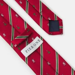 Meilleur prix 🎁 Pier One Qualité garantie 100% CHRISTMAS GIFT SET - Cravate cravates et nœuds papillon rayures homme 😀 -Pier One Soldes Magasin a62f8139422a4021b61472d6f4ede1c3