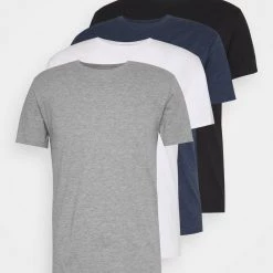 Coupon ✔️ Pier One 4 PACK - T-shirt basique Qualité Fiable t-shirts col rond homme 🧨 -Pier One Soldes Magasin a6336c9ea9294b8b9261921b47ede4b7