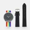 Promo ✨ Pier One Marchandise de première qualité PRIDE SET UNISEX - Montre montres et bijoux boucle ardillon 🔔 -Pier One Soldes Magasin a6867c953df74750a7371031b139d528
